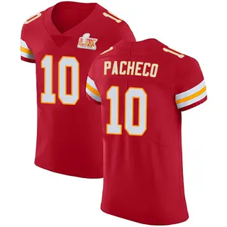 Elite Men's Isiah Pacheco Kansas City Chiefs Nike Team Color Vapor Untouchable Super Bowl LIX Jersey - Red