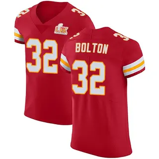 Elite Men's Nick Bolton Kansas City Chiefs Nike Team Color Vapor Untouchable Super Bowl LIX Jersey - Red