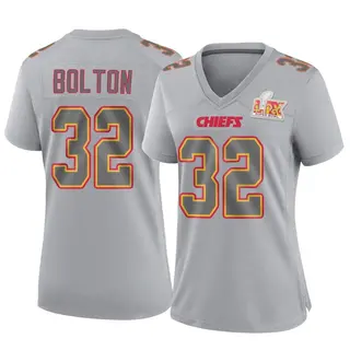 Game Women's Nick Bolton Kansas City Chiefs Nike Atmosphere Fashion Super Bowl LIX Jersey - Gray