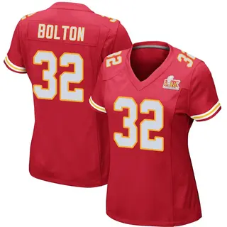 Game Women's Nick Bolton Kansas City Chiefs Nike Team Color Super Bowl LIX Jersey - Red