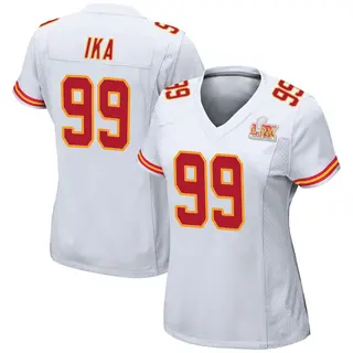 Game Women's Siaki Ika Kansas City Chiefs Nike Super Bowl LIX Jersey - White