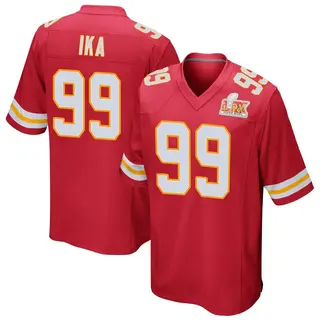 Game Youth Siaki Ika Kansas City Chiefs Nike Team Color Super Bowl LIX Jersey - Red