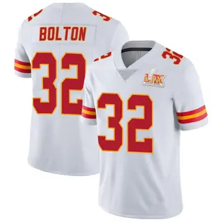 Limited Men's Nick Bolton Kansas City Chiefs Nike Vapor Untouchable Super Bowl LIX Jersey - White
