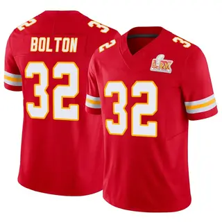Limited Youth Nick Bolton Kansas City Chiefs Nike Vapor F.U.S.E. Super Bowl LIX Jersey - Red