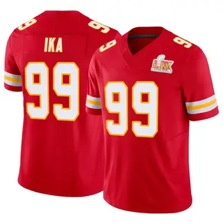 Limited Youth Siaki Ika Kansas City Chiefs Nike Vapor F.U.S.E. Super Bowl LIX Jersey - Red