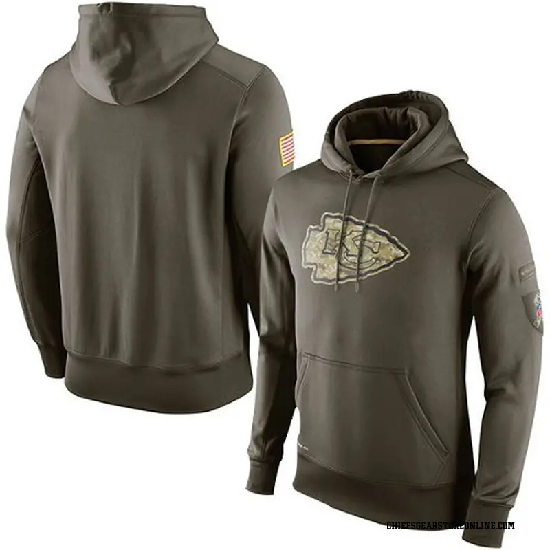 salute to service chiefs hoodie